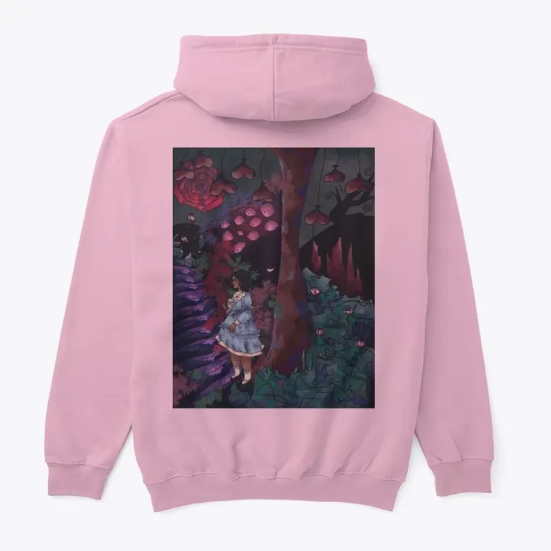 Alice in Wonderland Hoodie Light Colors