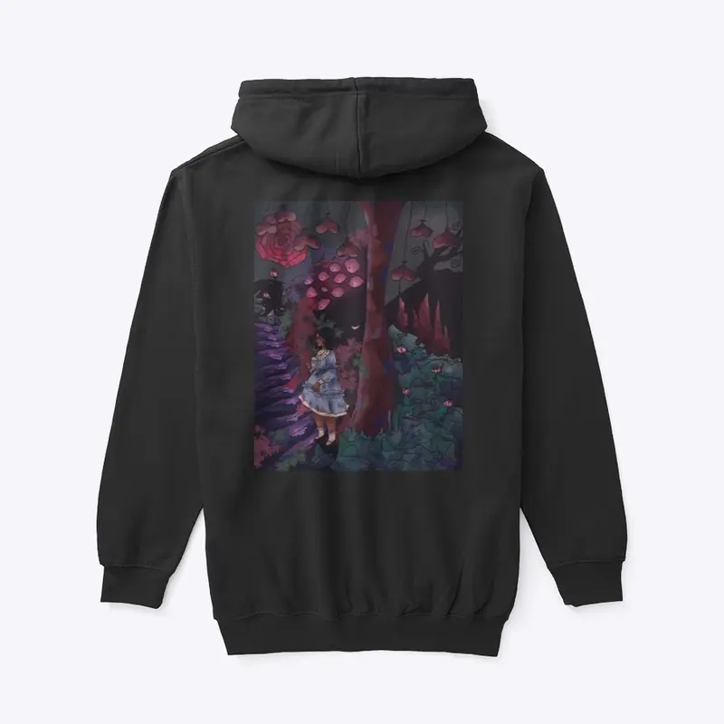 Alice in Wonderland Zip Hoodie